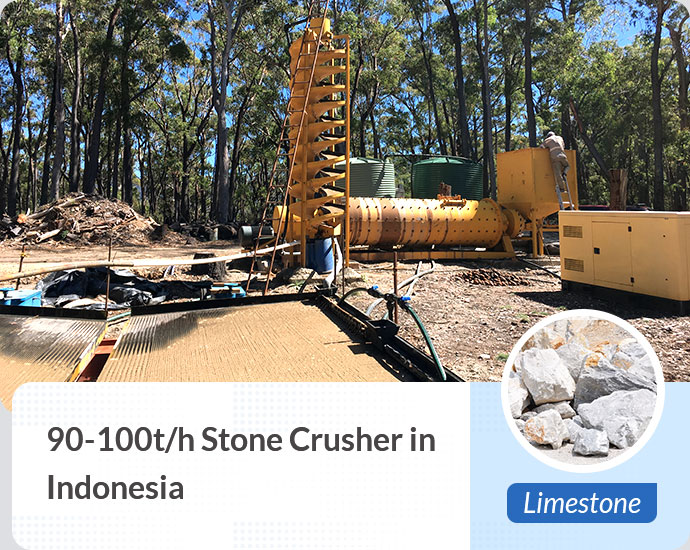 50-60t/h Stone Crusher in Ghana
