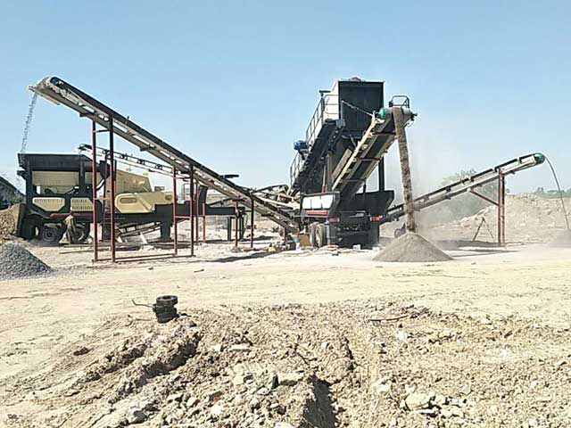 300-350t/h Mobile Crusher in Zambia