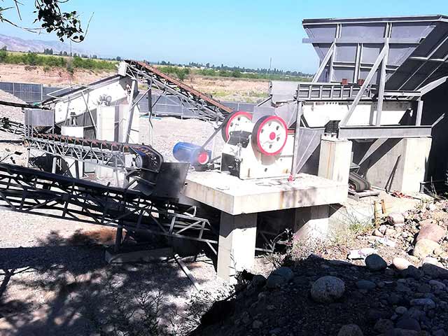 60-70t/h Stone Crusher in Namibia